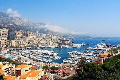 Monaco, City, Bay, Europe, France